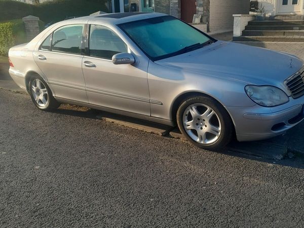 Mercedes-Benz S-Class Saloon, Petrol, 2003, Silver