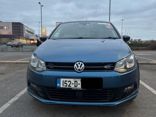Volkswagen Polo Hatchback, Petrol, 2015, Blue