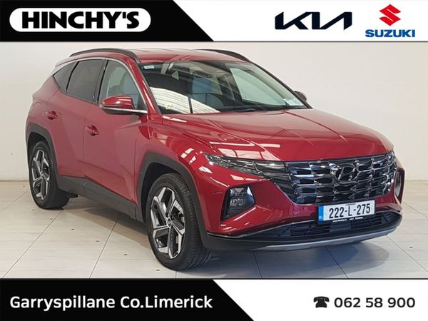 Hyundai Tucson SUV, Petrol Plug-in Hybrid, 2022, Red