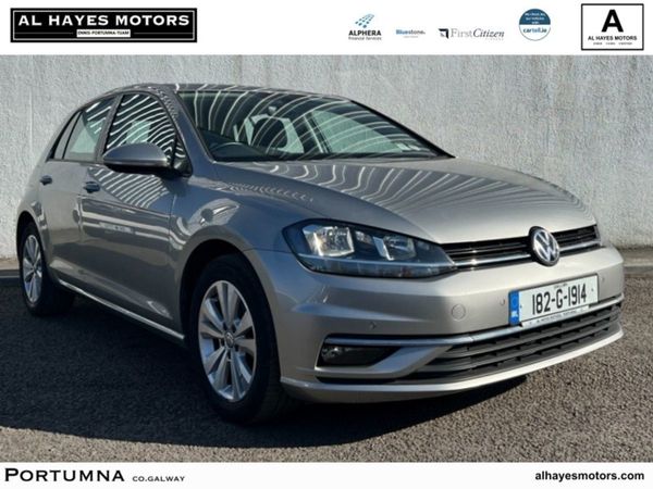 Volkswagen Golf Hatchback, Diesel, 2018, Grey