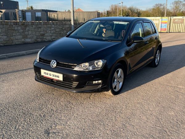 Volkswagen Golf Hatchback, Diesel, 2015, Black