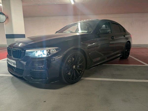 BMW 5-Series Saloon, Petrol Plug-in Hybrid, 2018, Grey