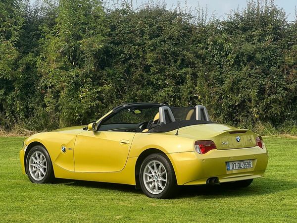 BMW Z4 Coupe, Petrol, 2007, Yellow