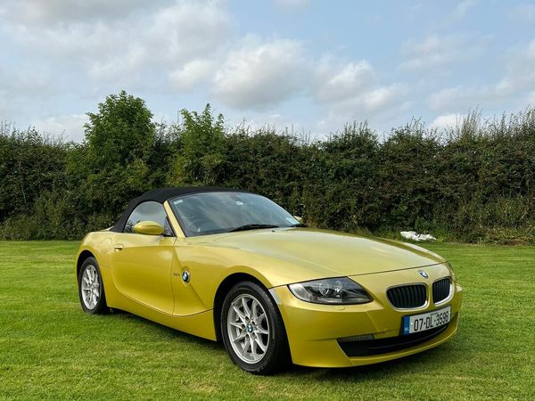 BMW Z4 Coupe, Petrol, 2007, Yellow