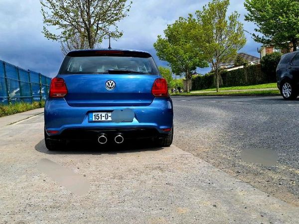 Volkswagen Polo Hatchback, Petrol, 2015, Blue