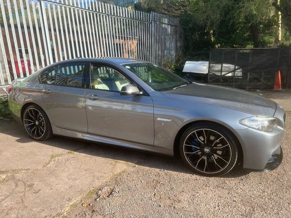 BMW 5-Series Saloon, Diesel, 2013, Grey