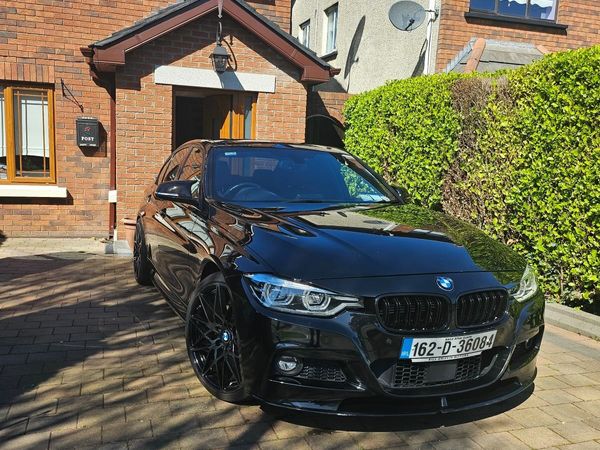 BMW 3-Series Saloon, Petrol Plug-in Hybrid, 2016, Black