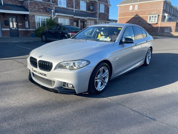BMW 5-Series Saloon, Diesel, 2014, Silver