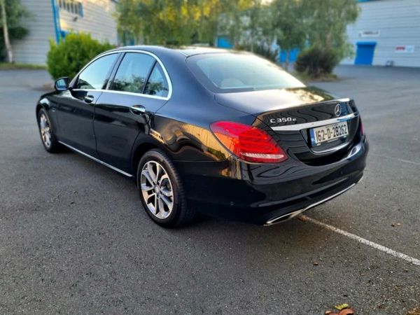 Mercedes-Benz C-Class Saloon, Petrol Plug-in Hybrid, 2016, Black