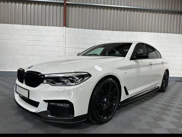 BMW 5-Series Saloon, Diesel, 2017, White
