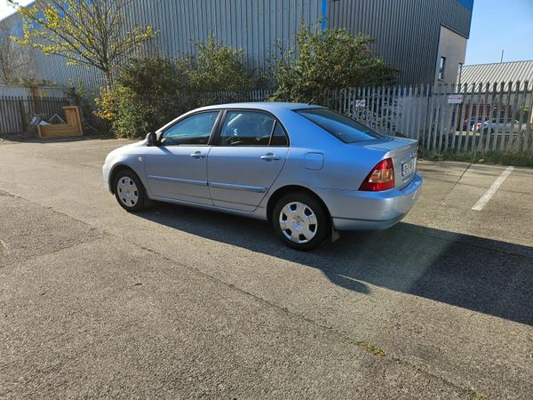 Toyota Corolla Saloon, Petrol, 2006, Blue