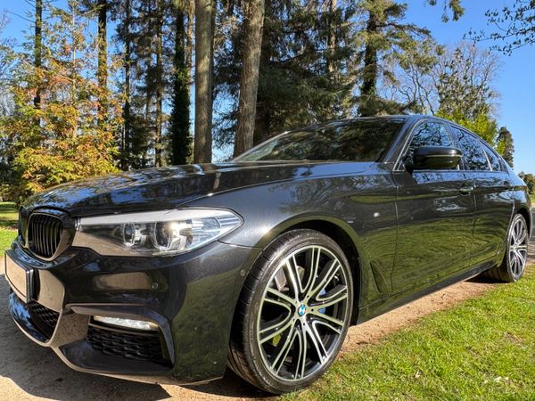 BMW 5-Series Saloon, Diesel, 2018, Black
