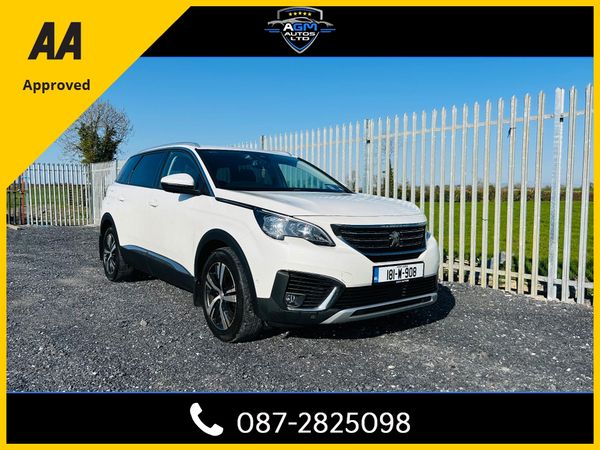 Peugeot 5008 MPV, Diesel, 2018, White