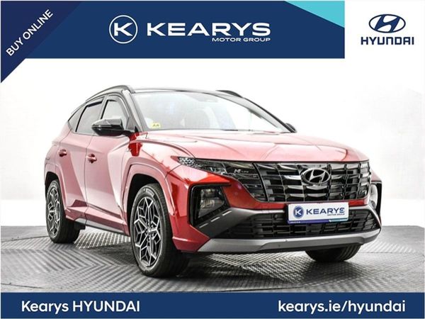 Hyundai Tucson SUV, Petrol Plug-in Hybrid, 2022, Red