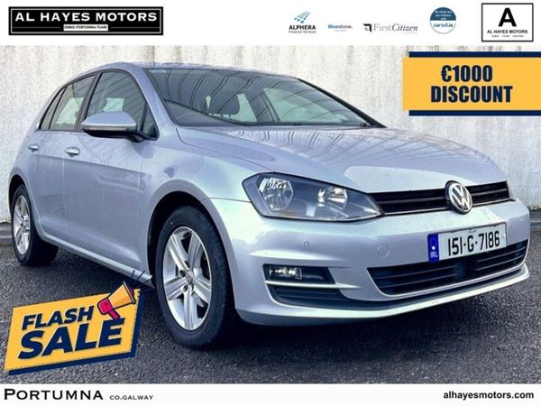 Volkswagen Golf Hatchback, Diesel, 2015, Silver