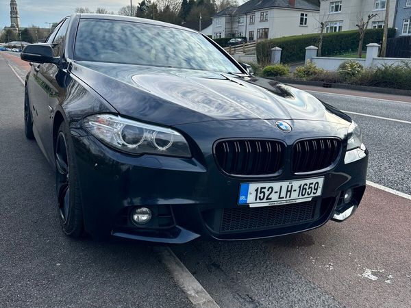 BMW 5-Series Saloon, Diesel, 2015, Black