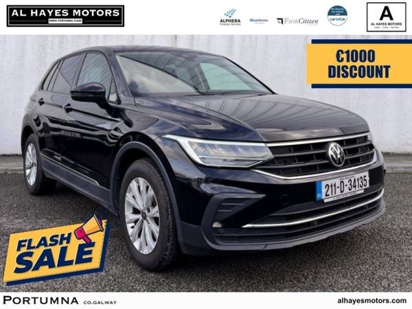 Volkswagen Tiguan SUV, Diesel, 2021, Black