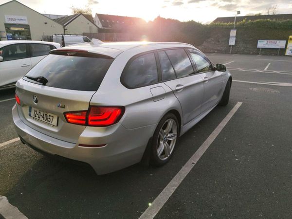 BMW 5-Series Estate, Diesel, 2012, Silver