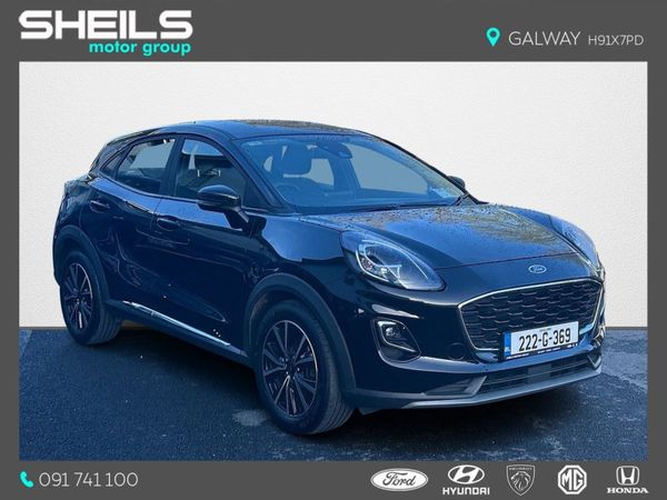 Ford Puma MPV, Petrol Hybrid, 2022, Black