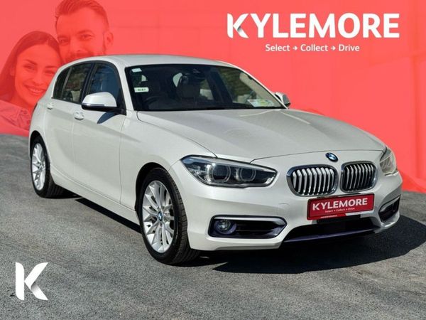 BMW 1-Series Hatchback, Petrol, 2016, White