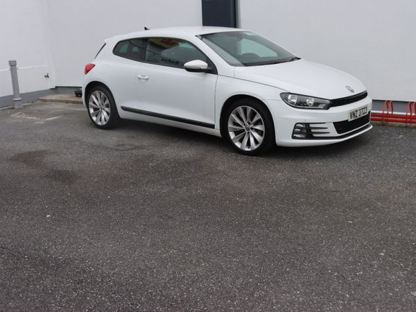 Volkswagen Scirocco Coupe, Diesel, 2015, White