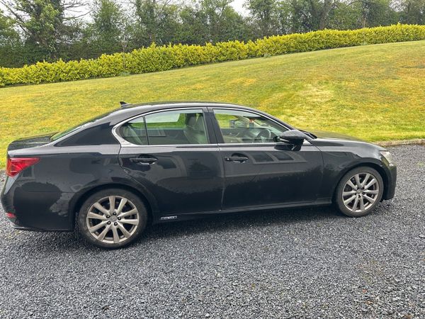Lexus GS Saloon, Petrol Hybrid, 2014, Black