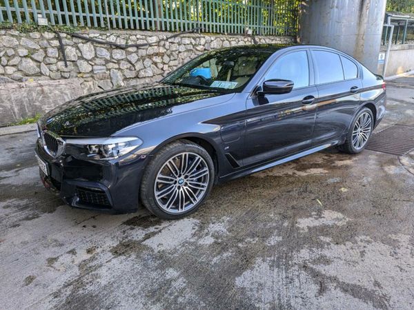 BMW 5-Series Saloon, Petrol Plug-in Hybrid, 2020, Black