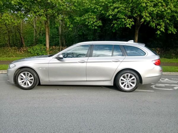 BMW 5-Series Estate, Diesel, 2013, Silver