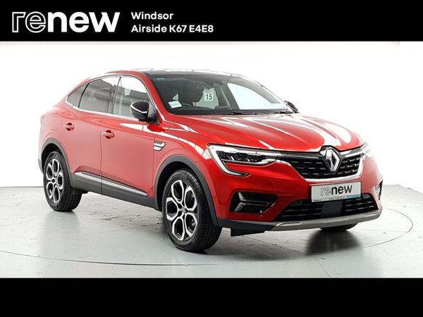 Renault Arkana Hatchback, Petrol Hybrid, 2022, Red