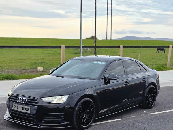 Audi A4 Saloon, Petrol, 2017, Black