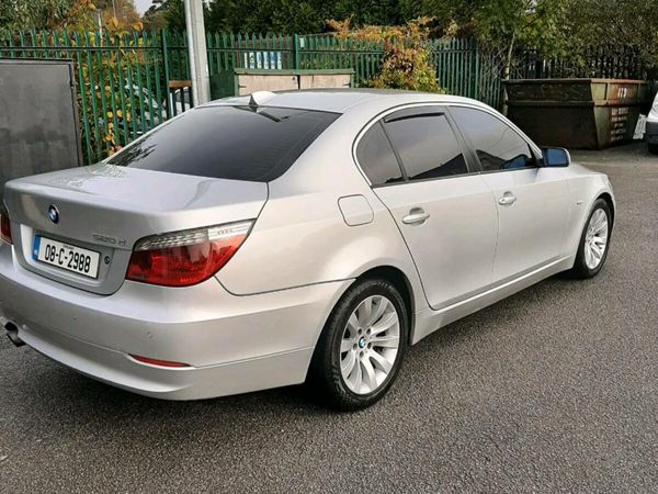 BMW 5-Series Saloon, Diesel, 2008, Silver