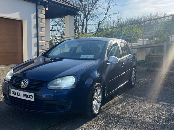 Volkswagen Golf Hatchback, Diesel, 2008, Blue