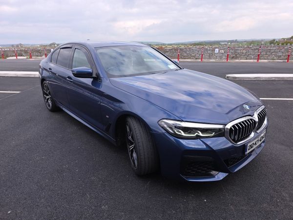 BMW 5-Series Saloon, Diesel, 2021, Blue