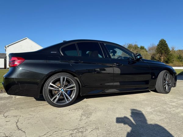 BMW 3-Series Saloon, Petrol Plug-in Hybrid, 2017, Black