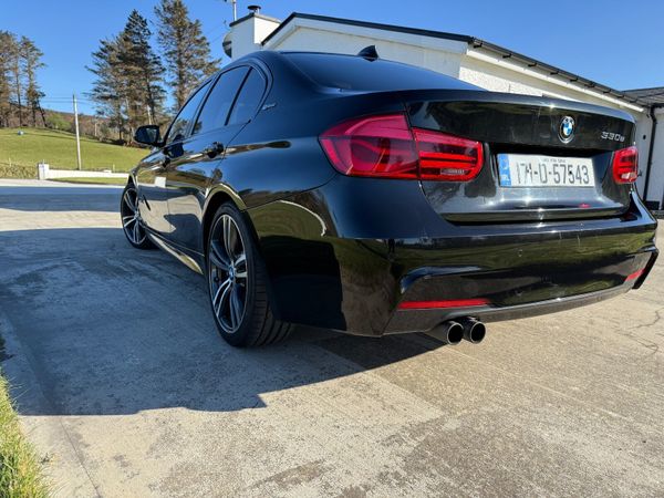 BMW 3-Series Saloon, Petrol Plug-in Hybrid, 2017, Black