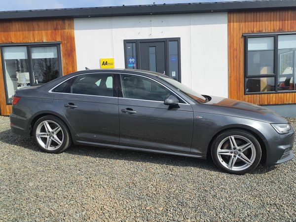 Audi A4 Saloon, Diesel, 2017, Grey