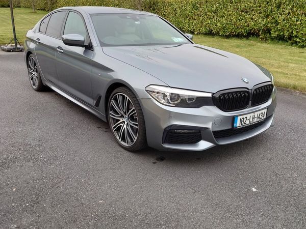 BMW 5-Series Saloon, Diesel, 2018, Blue