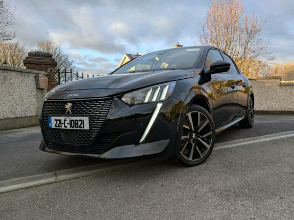 Peugeot 208 Hatchback, Petrol, 2022, Black