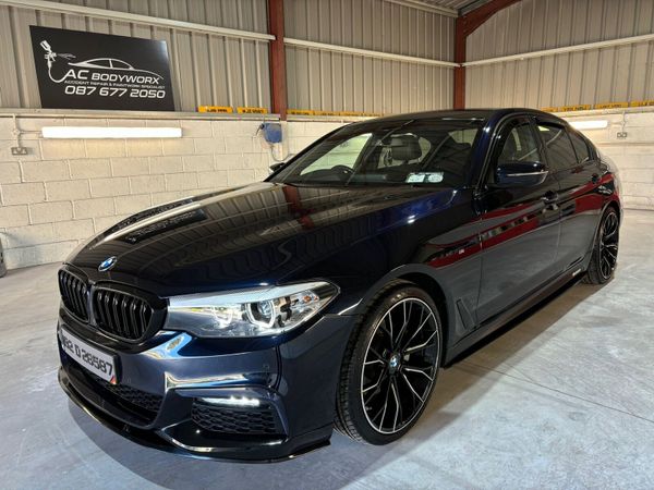 BMW 5-Series Saloon, Diesel, 2019, Black