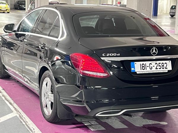 Mercedes-Benz C-Class Saloon, Diesel, 2018, Black