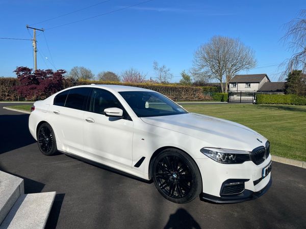 BMW 5-Series Saloon, Diesel, 2018, White