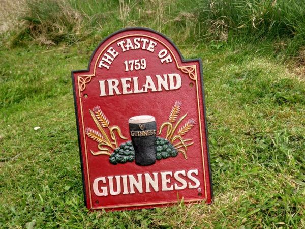 Taste of Ireland Cast Iron Sign for sale in Co. Louth for €55 on DoneDeal