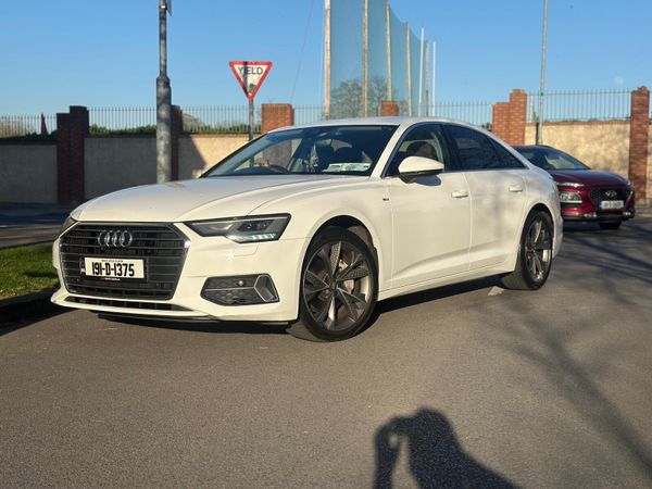 Audi A6 Saloon, Diesel, 2019, White