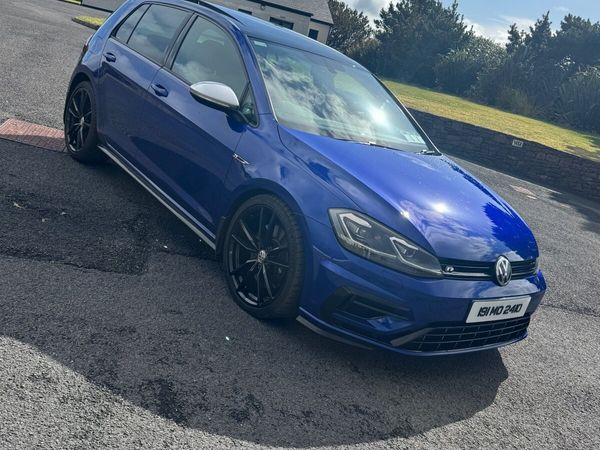 Volkswagen Golf Hatchback, Petrol, 2019, Blue