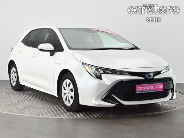 Toyota Corolla Hatchback, Petrol Hybrid, 2020, White