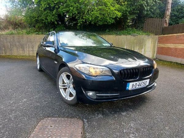 BMW 5-Series Saloon, Diesel, 2011, Black
