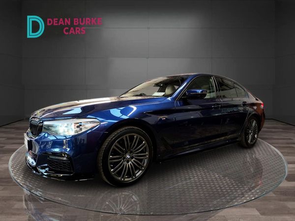 BMW 5-Series Saloon, Diesel, 2019, Blue