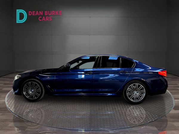 BMW 5-Series Saloon, Diesel, 2019, Blue