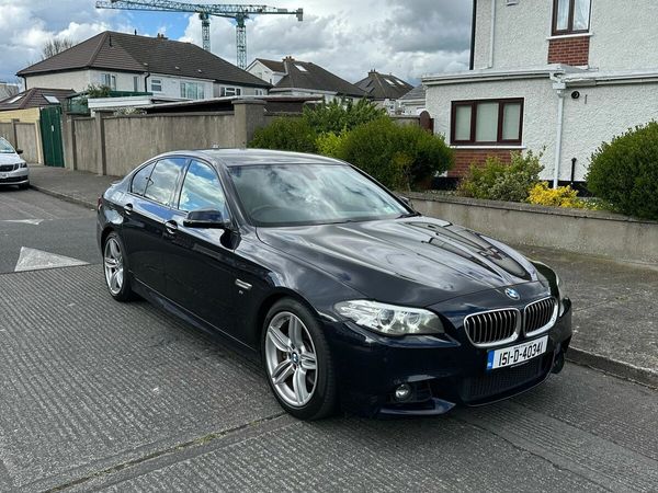 BMW 5-Series Saloon, Diesel, 2015, Black