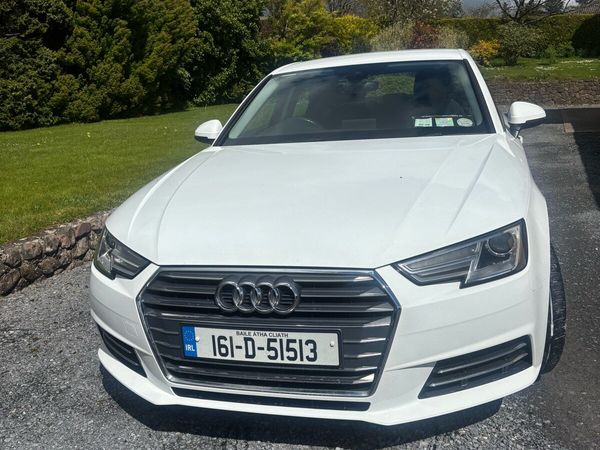 Audi A4 Saloon, Diesel, 2016, White